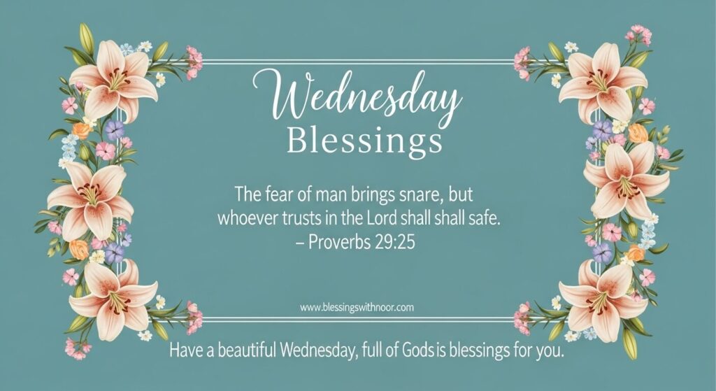 Wednesday-Blessings