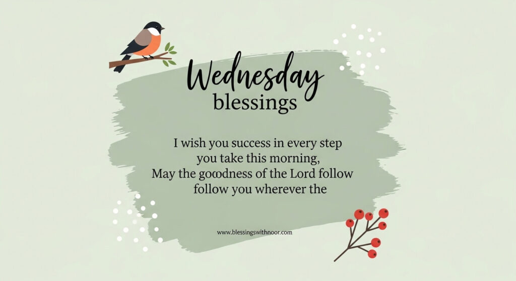 Wednesday-Blessings