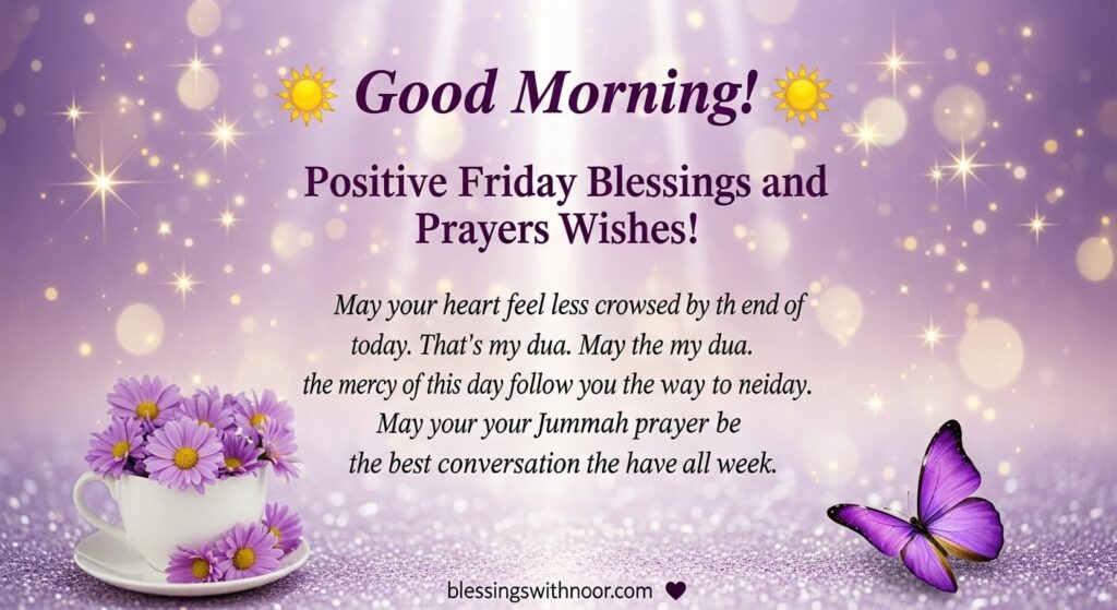 Friday Blessings and Prayers