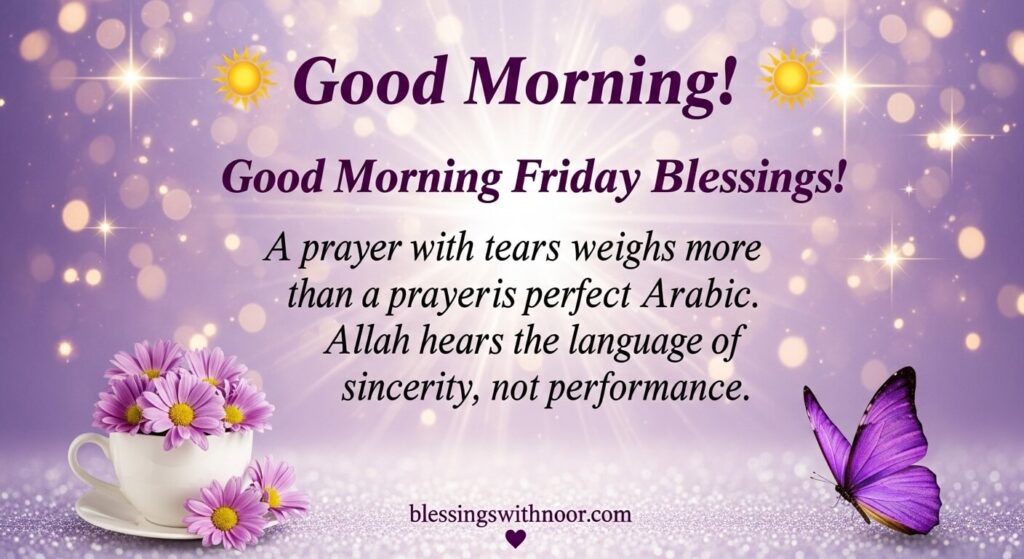 Friday Blessings and Prayers