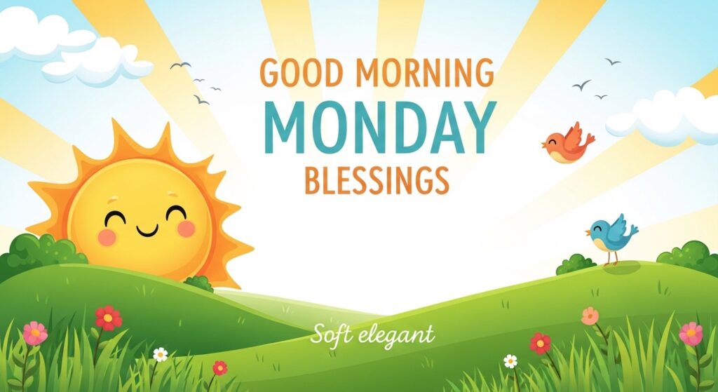 good morning monday blessings