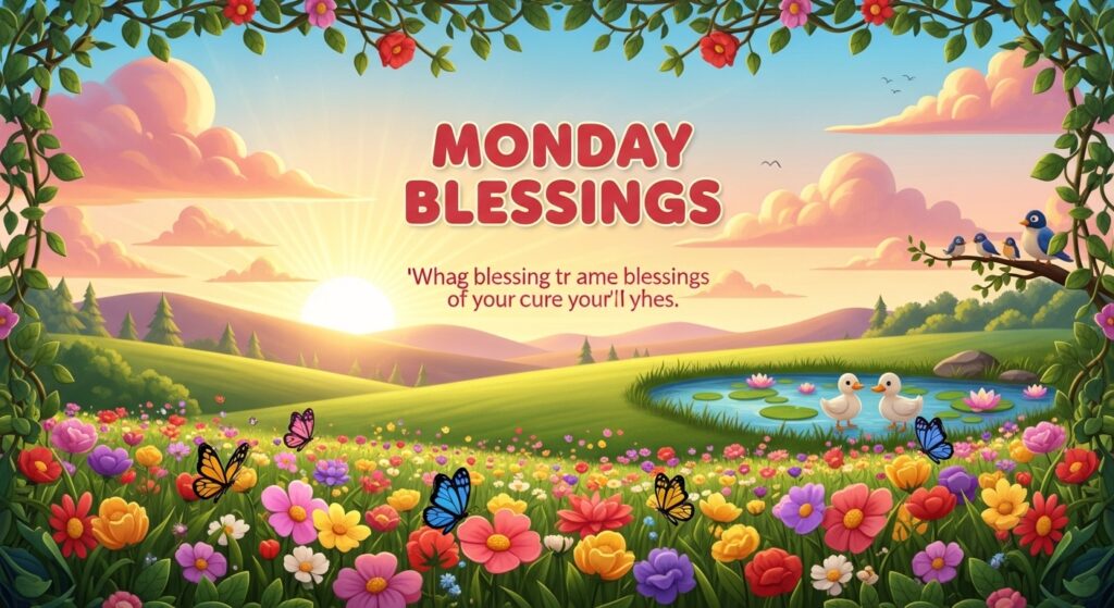 good morning monday blessings