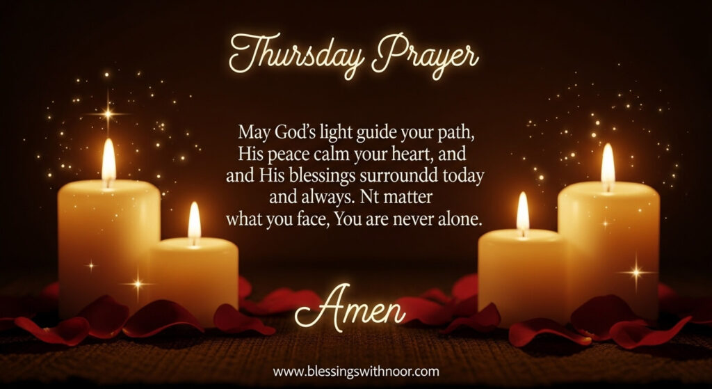 Good Morning Thursday Blessings