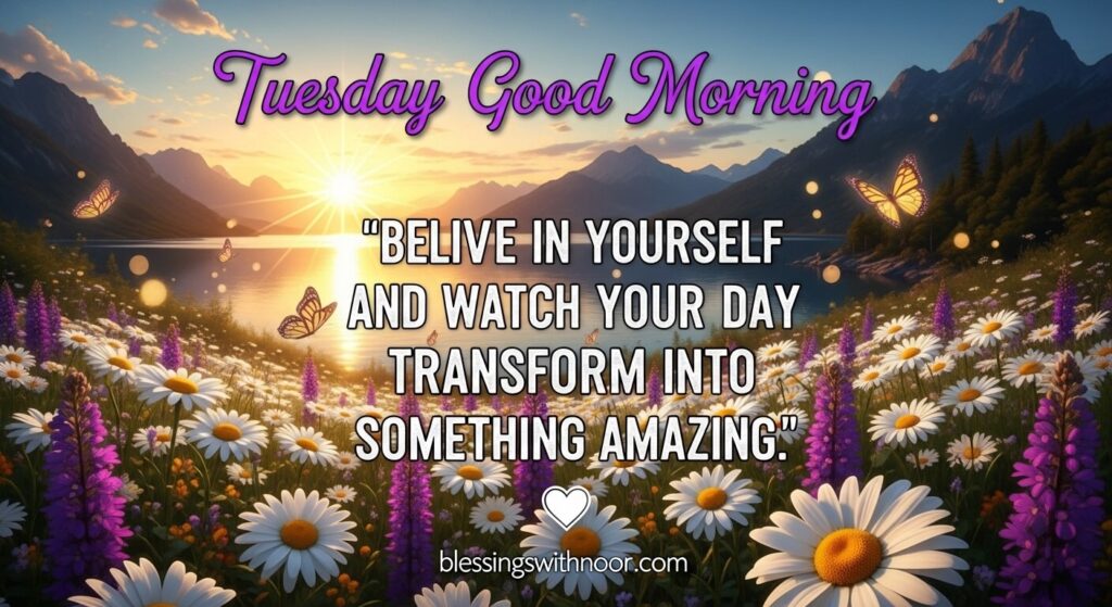 Good Morning Tuesday Blessings