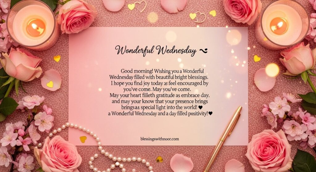 good morning wednesday blessings