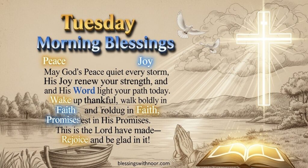 Good Tuesday Morning Blessings