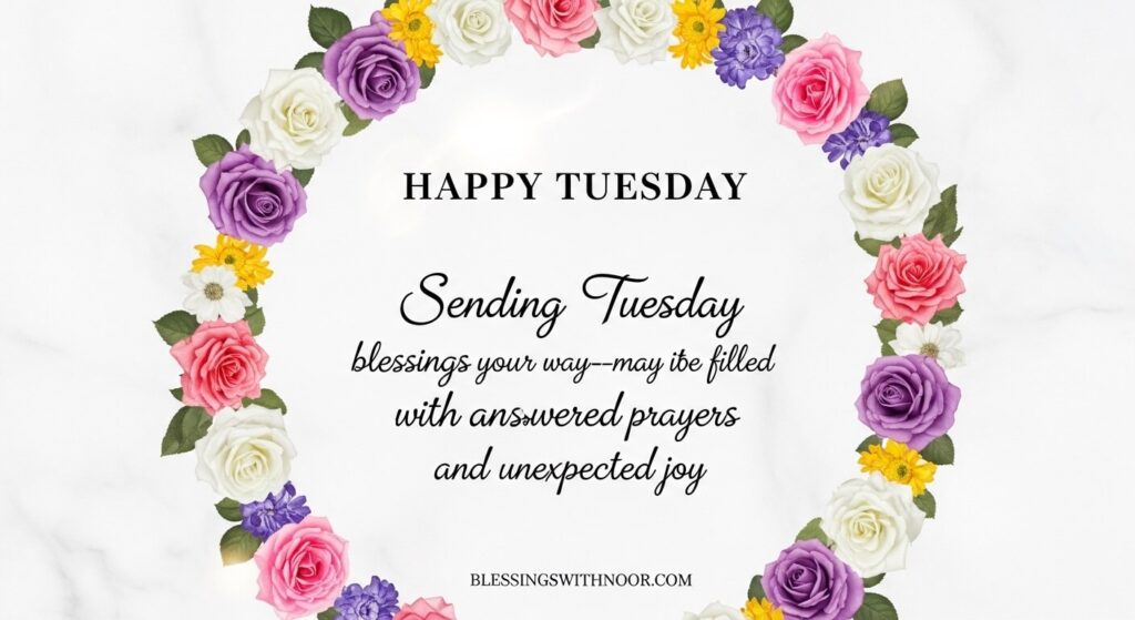 Good Tuesday Morning Blessings