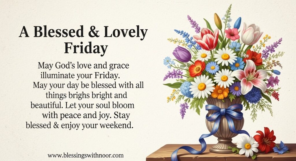 Happy Friday Blessings