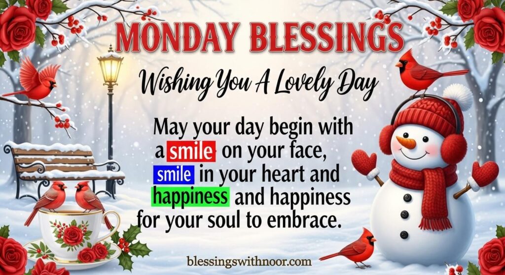 Happy Monday Blessings