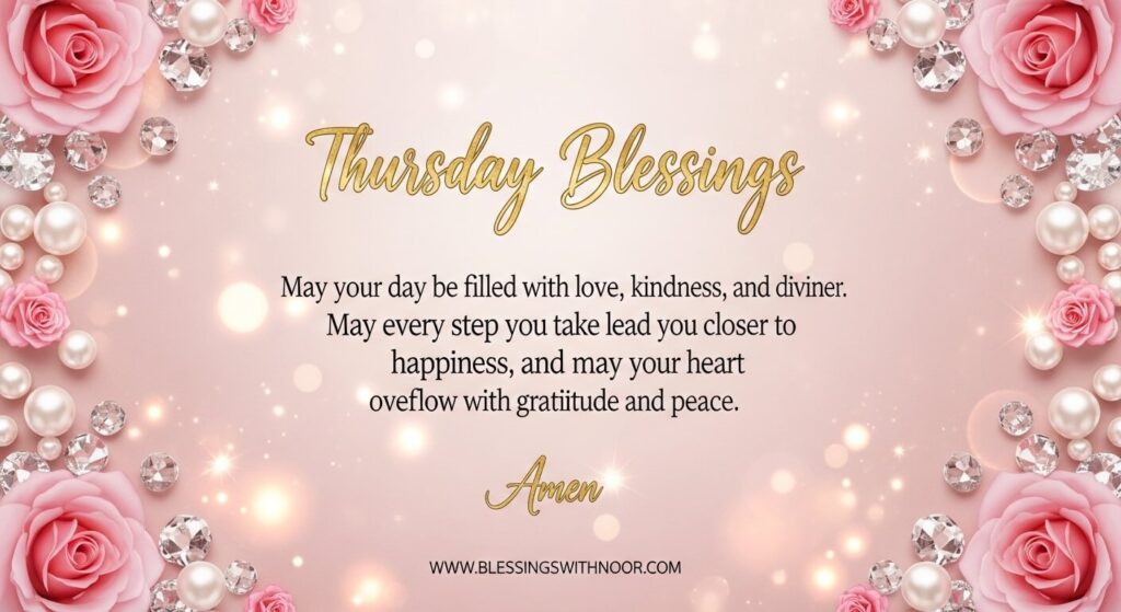Happy Thursday Blessings