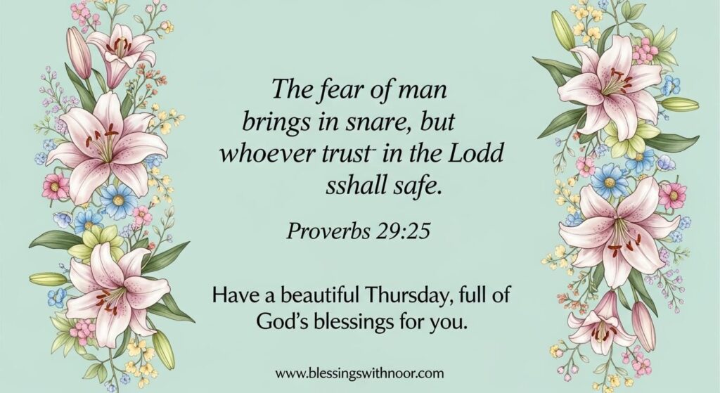 Happy Thursday Blessings