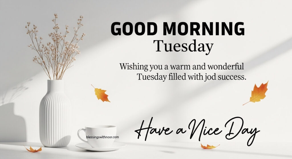 Tuesday Afternoon Blessings