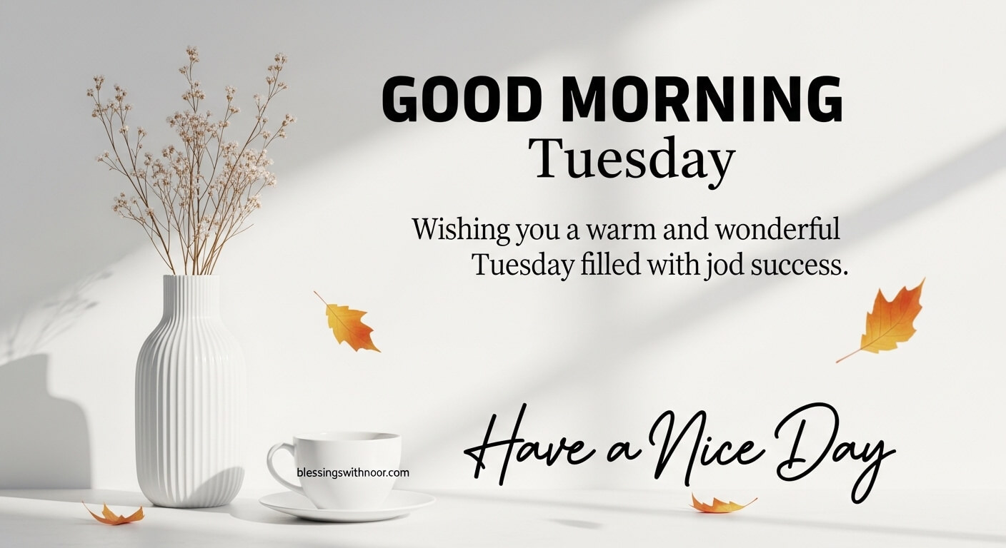 Tuesday Afternoon Blessings