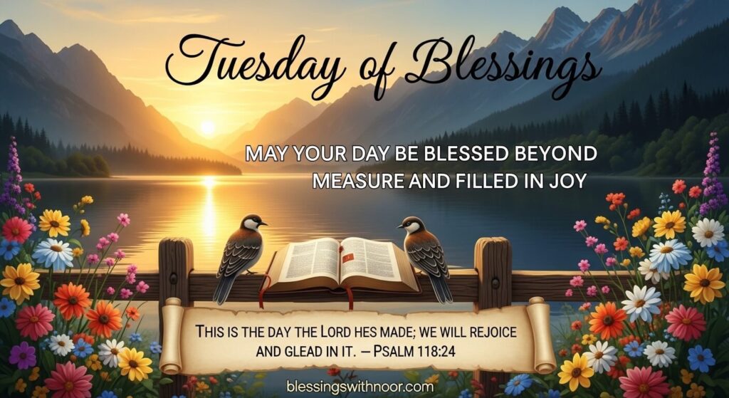 Tuesday Afternoon Blessings