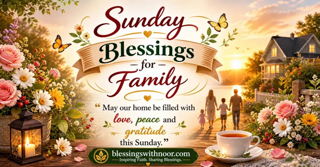 Good Morning Sunday Blessings