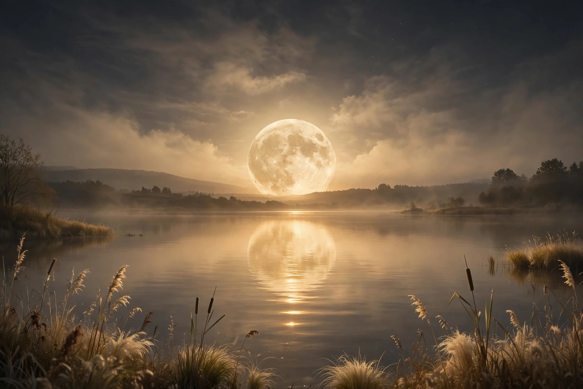 A single lit candle glowing in the night with soft bokeh lights, peaceful reflection